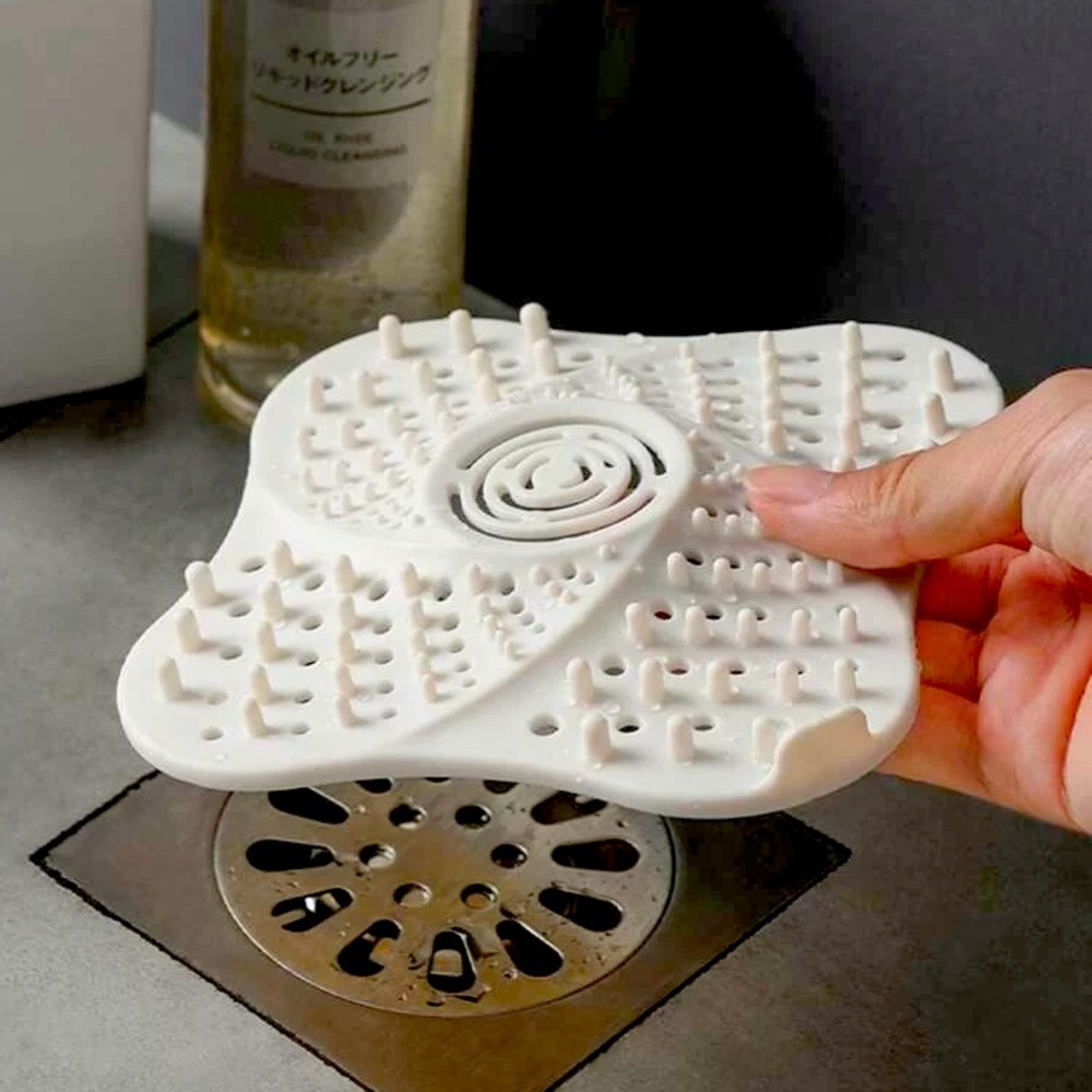 Bathroom floor drain cover